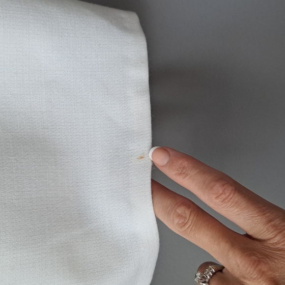 Alex Marie White Belted Dress Size 8 - Picture 7 of 12